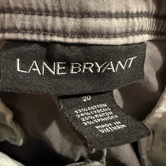 LANE BRYANT size 20 grey skinny pants - Picture 4 of 6